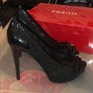 Guess heels worn once!